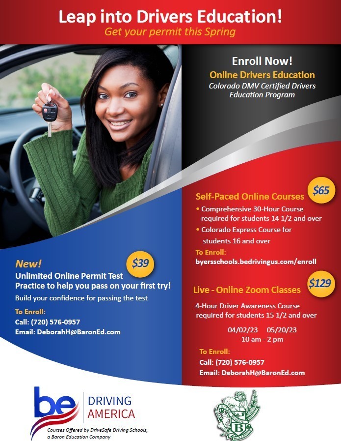 Drivers ED - Get your learners permit now poster