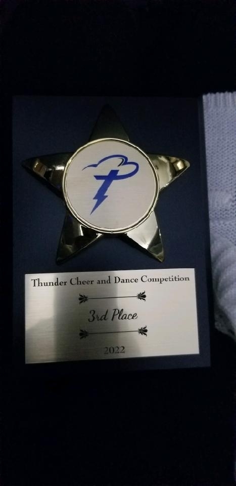 cheer 3rd place